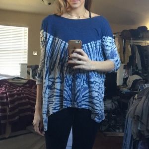 Free People Tie Dye Shirt